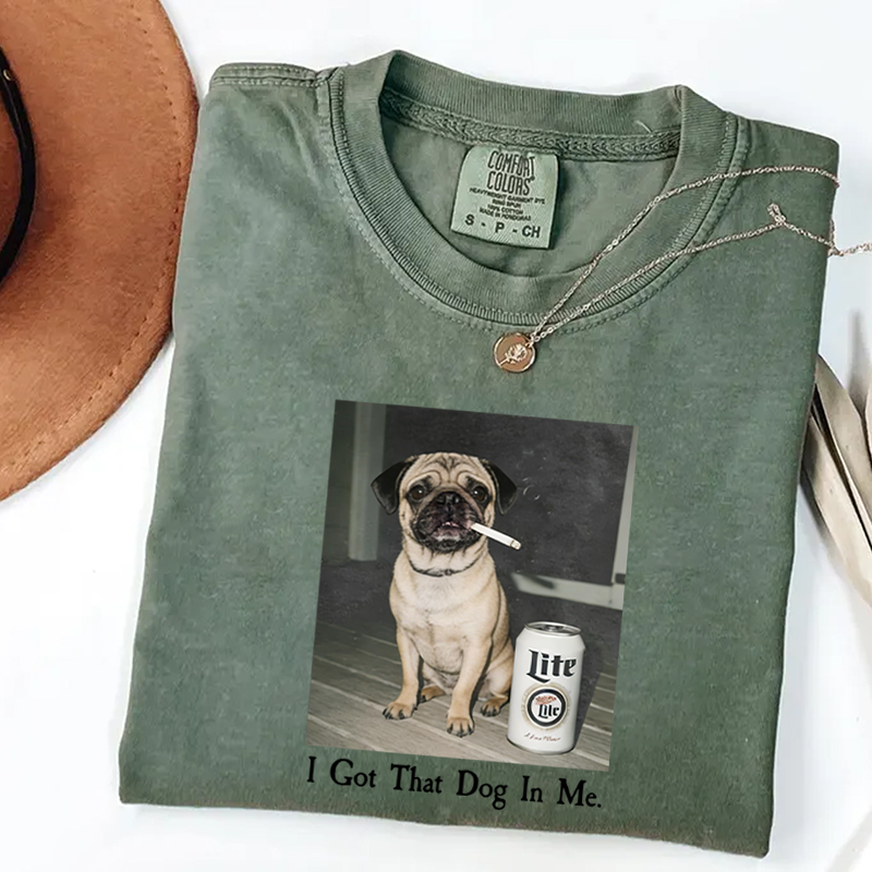 Ich hab diesen Hund in mir Mops T-Shirt