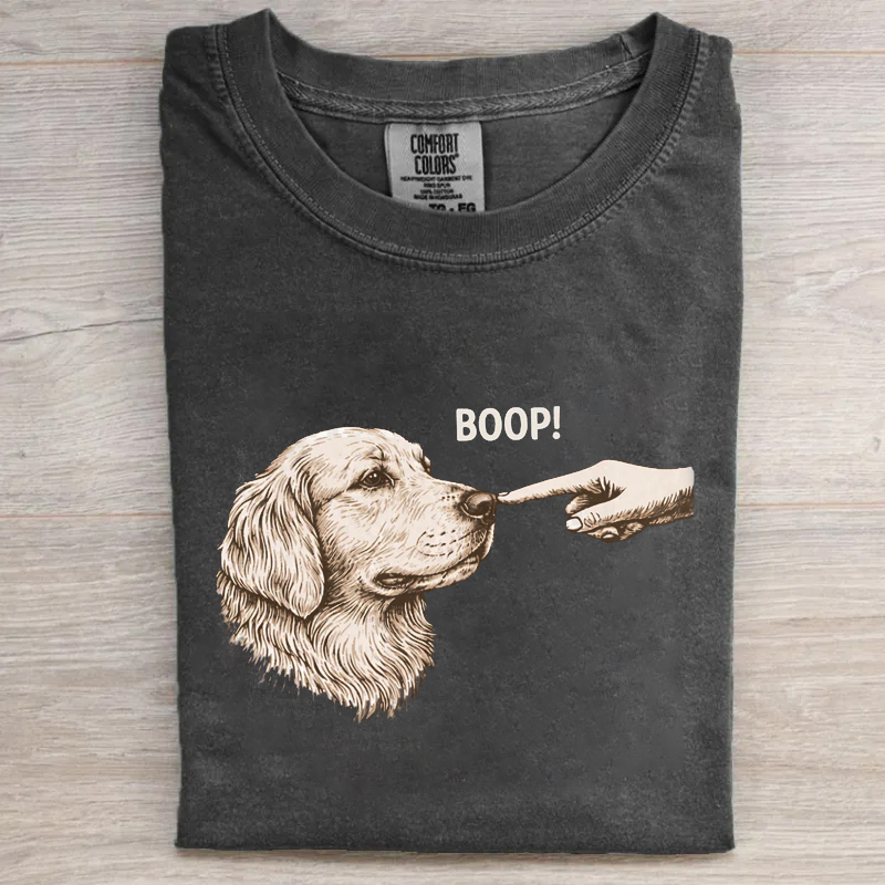 Golden Retriever Boop T-shirt