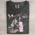 German Shorthaired Pointer Drinking T-shirt