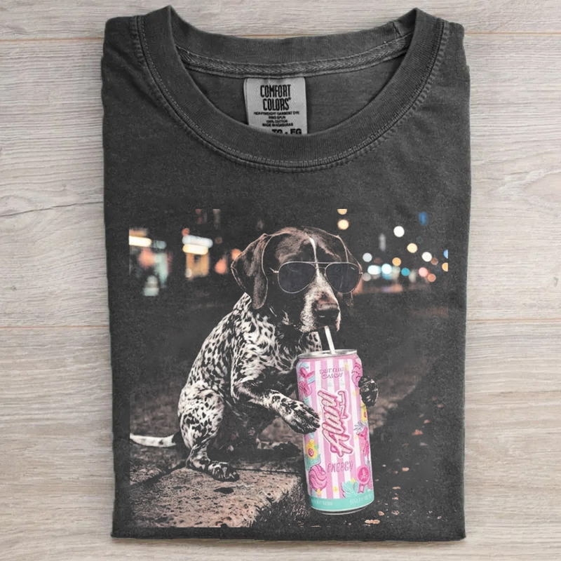 German Shorthaired Pointer Drinking T-shirt