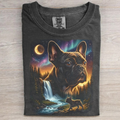 French Bulldog Galaxy T-shirt