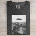 Vintage UFO Pug T-shirt