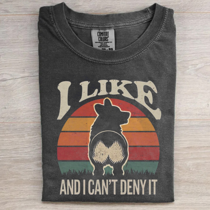 Retro Corgi T-shirt
