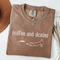Comfort Colors Coffee and Doxies T-shirt