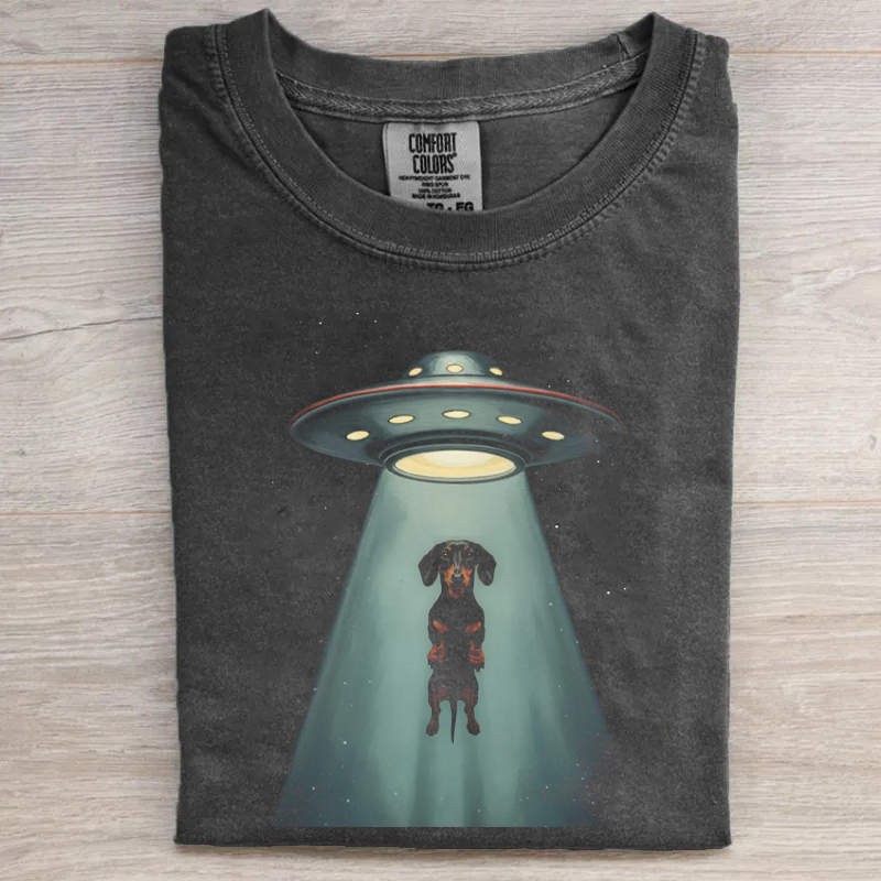 Dachshund UFO T-shirt/Sweatshirt