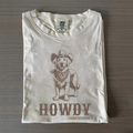 Howdy Golden Retriever Cowboy T-shirt