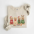 Christmas Golden Retriever Sweatshirt