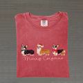 Corgi Christmas T-shirt