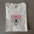 Valentine's Day Golden Retriever T-shirt