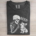 Halloween Dog Skeleton Corgi T-shirt