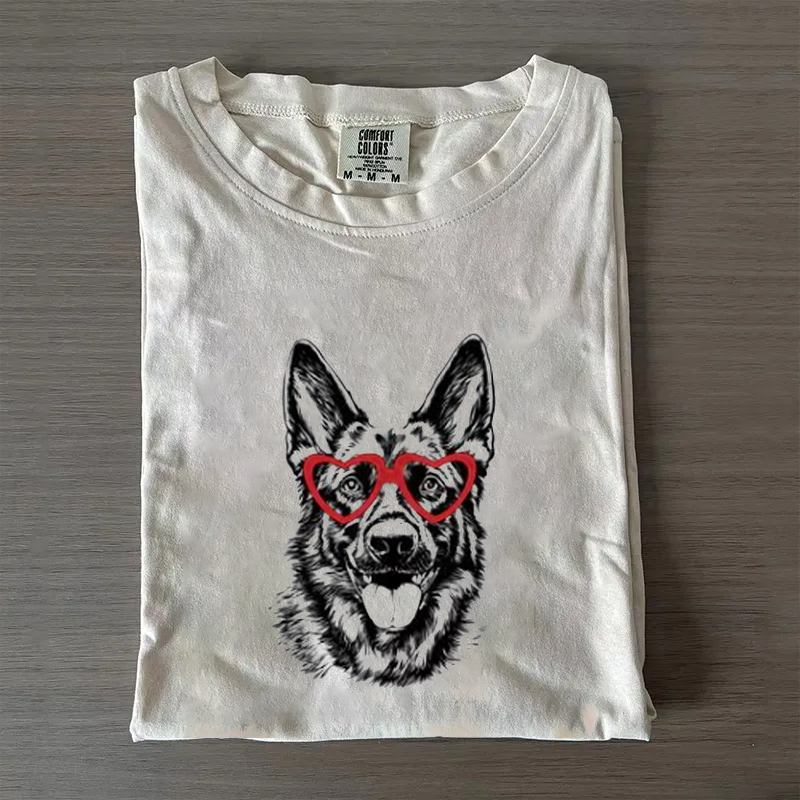 Valentine's Day German Shepherd T-shirt