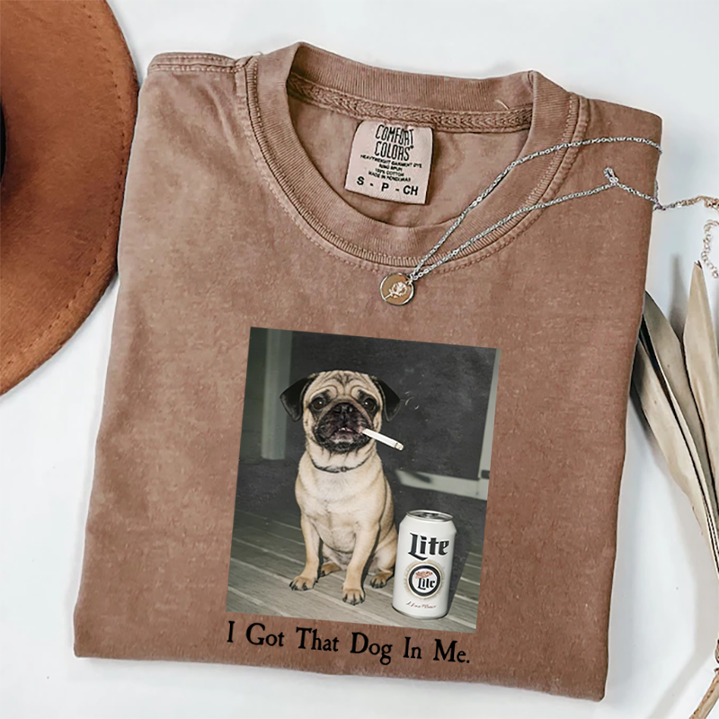 Ich hab diesen Hund in mir Mops T-Shirt