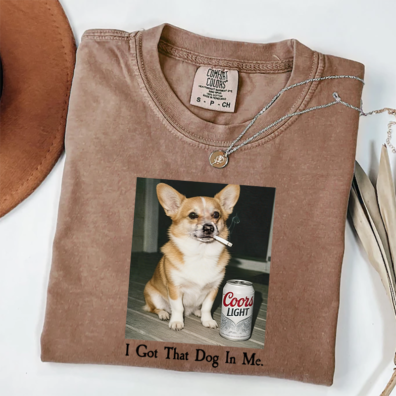 Tengo ese perro en mí Camiseta de Corgi