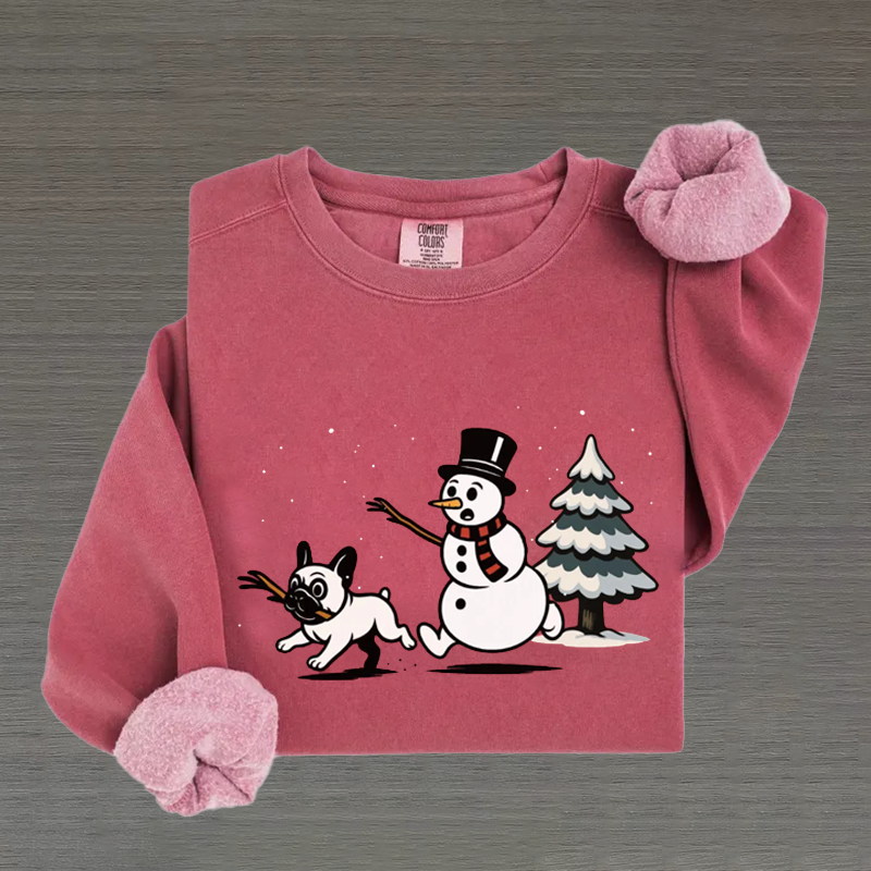 Christmas French Bulldog Sweatshirt