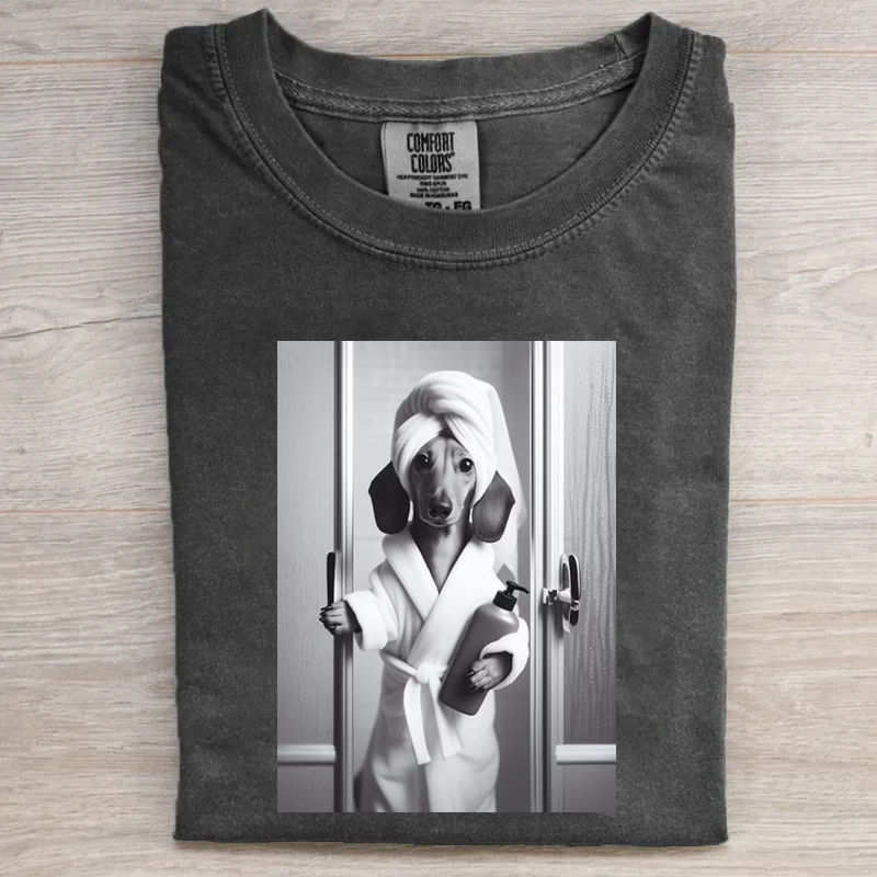 Lustiger Dackel T-Shirt