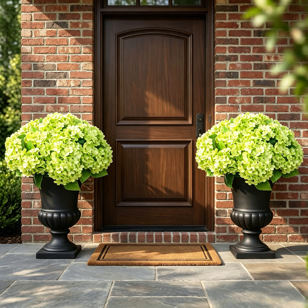 ğŸ”¥Last Day 70% OFFğŸ”¥Artificial Outdoor Hydrangea Flowers - UV resistant, Waterproof, Windproof
