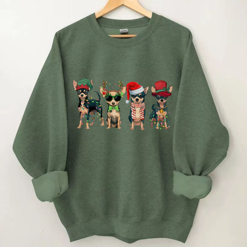 Chihuahua Christmas Sweatshirt