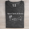 Aperol Spritz and Doxies Dachshund T-shirt