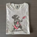 Vintage Dachshund Weenie Playing Guitar T-shirt