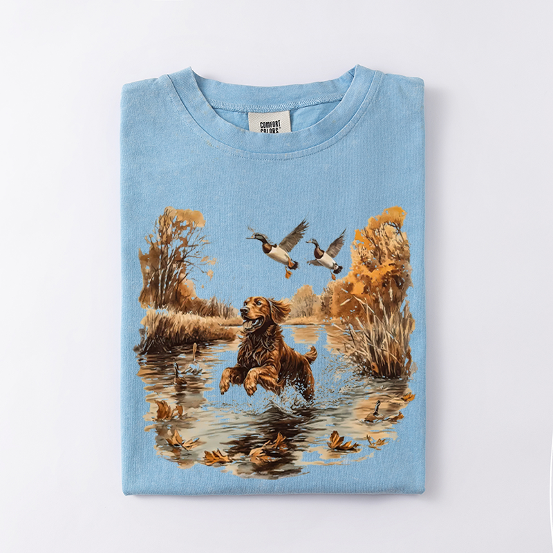 90er Retro Golden Retriever T-Shirt