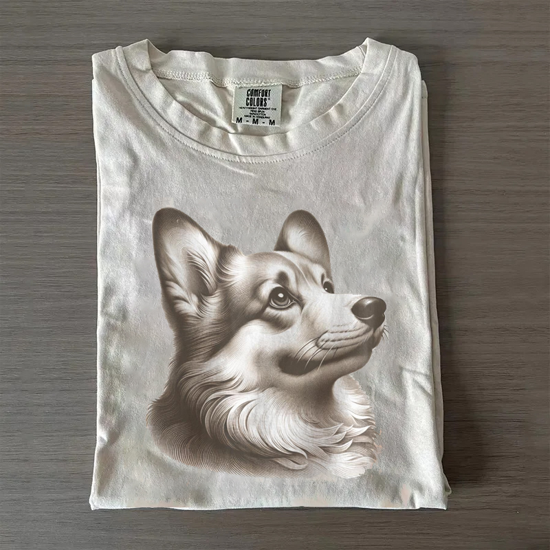Corgi Comfort Colors T-shirt