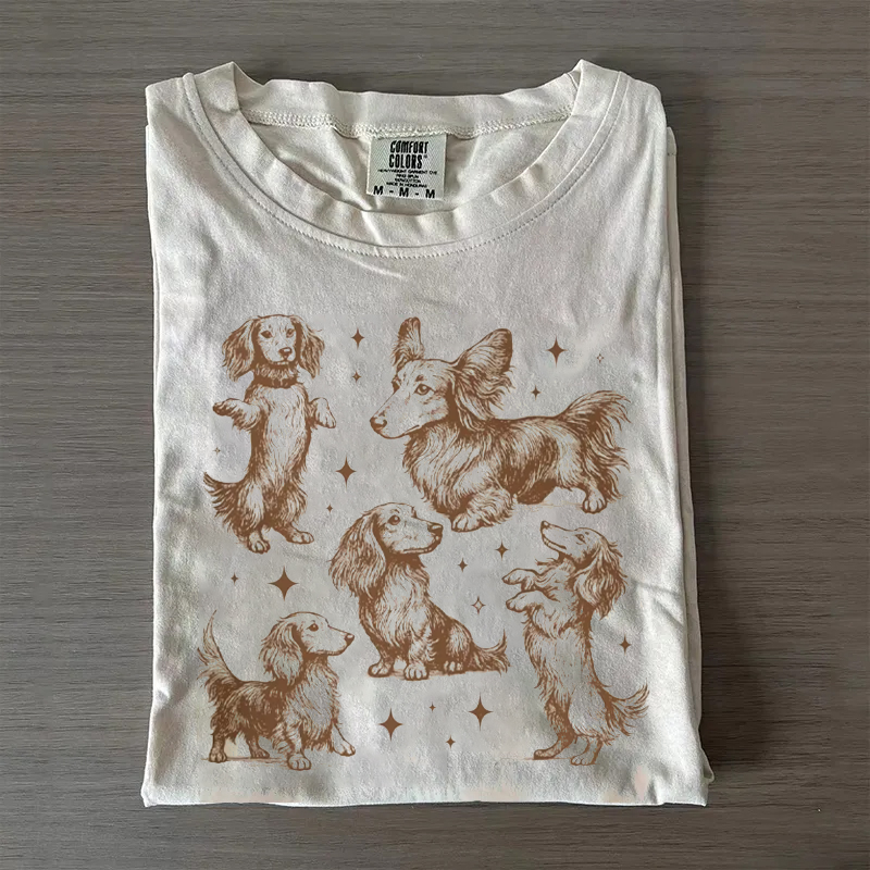 Long Haired Dachshund T-shirt