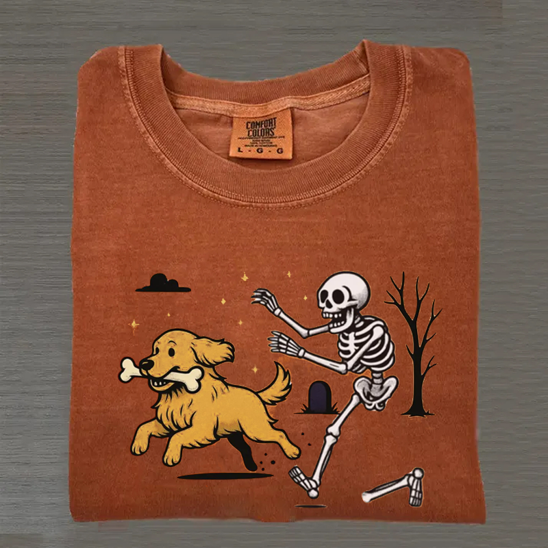 Halloween Golden Retriever T-shirt