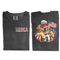 Patriotic Golden Retriever T-shirt