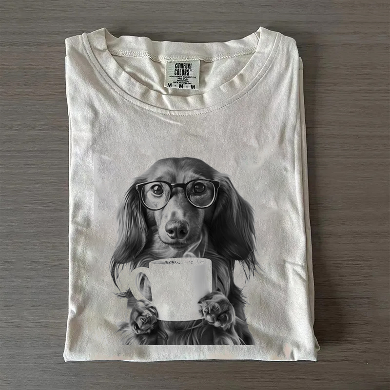 Vintage Funny Dachshund T-shirt