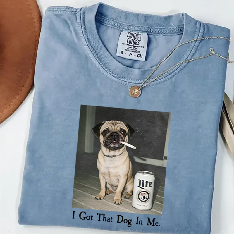 Ich hab diesen Hund in mir Mops T-Shirt