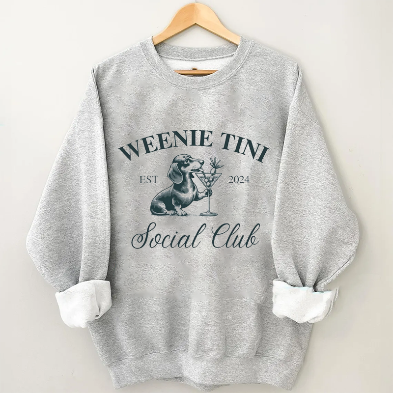 Dachshund Weenie Tini Sweatshirt