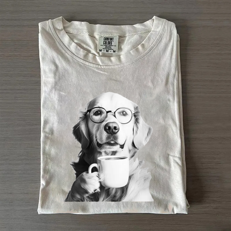 Vintage Funny Golden Retriever T-shirt