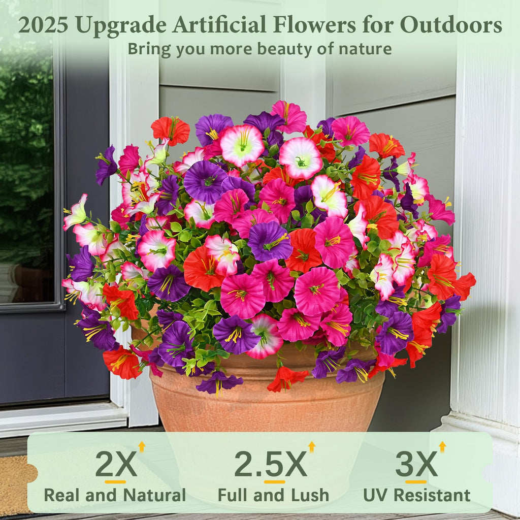 🔥Hot Sale 60% OFF🔥UV Resistant Artificial Petunias Flowers
