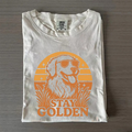 Stay Golden Retro Golden Retriever T-shirt