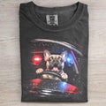 Vintage French Bulldog Memes Graphic T-shirt