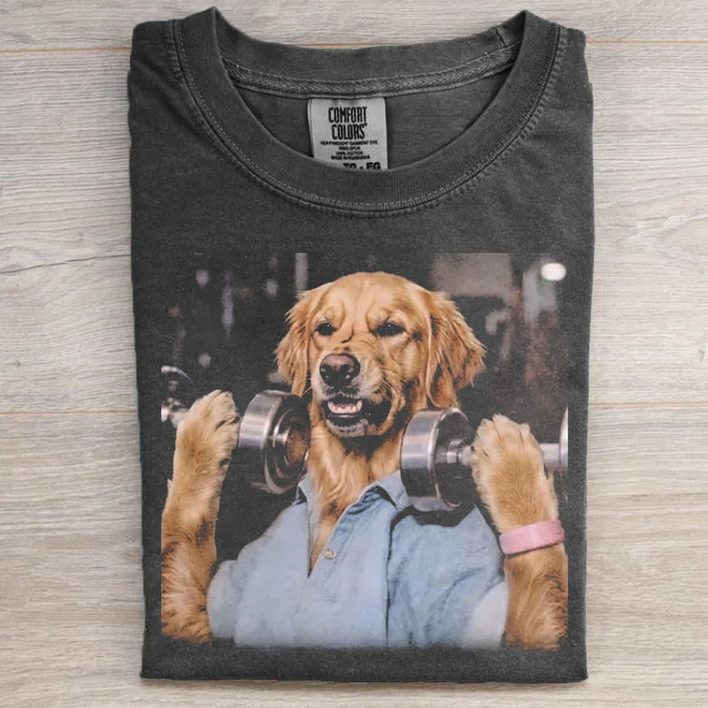 Golden Retriever Workout T-shirt