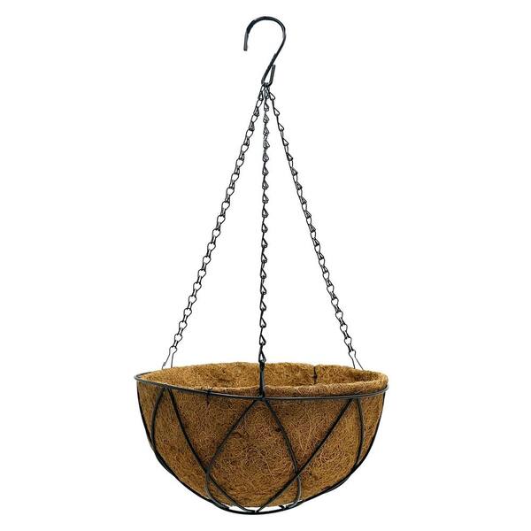 Metal Premium Hanging Planter Basket  with Coco Liner