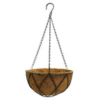 Metal Premium Hanging Planter Basket  with Coco Liner