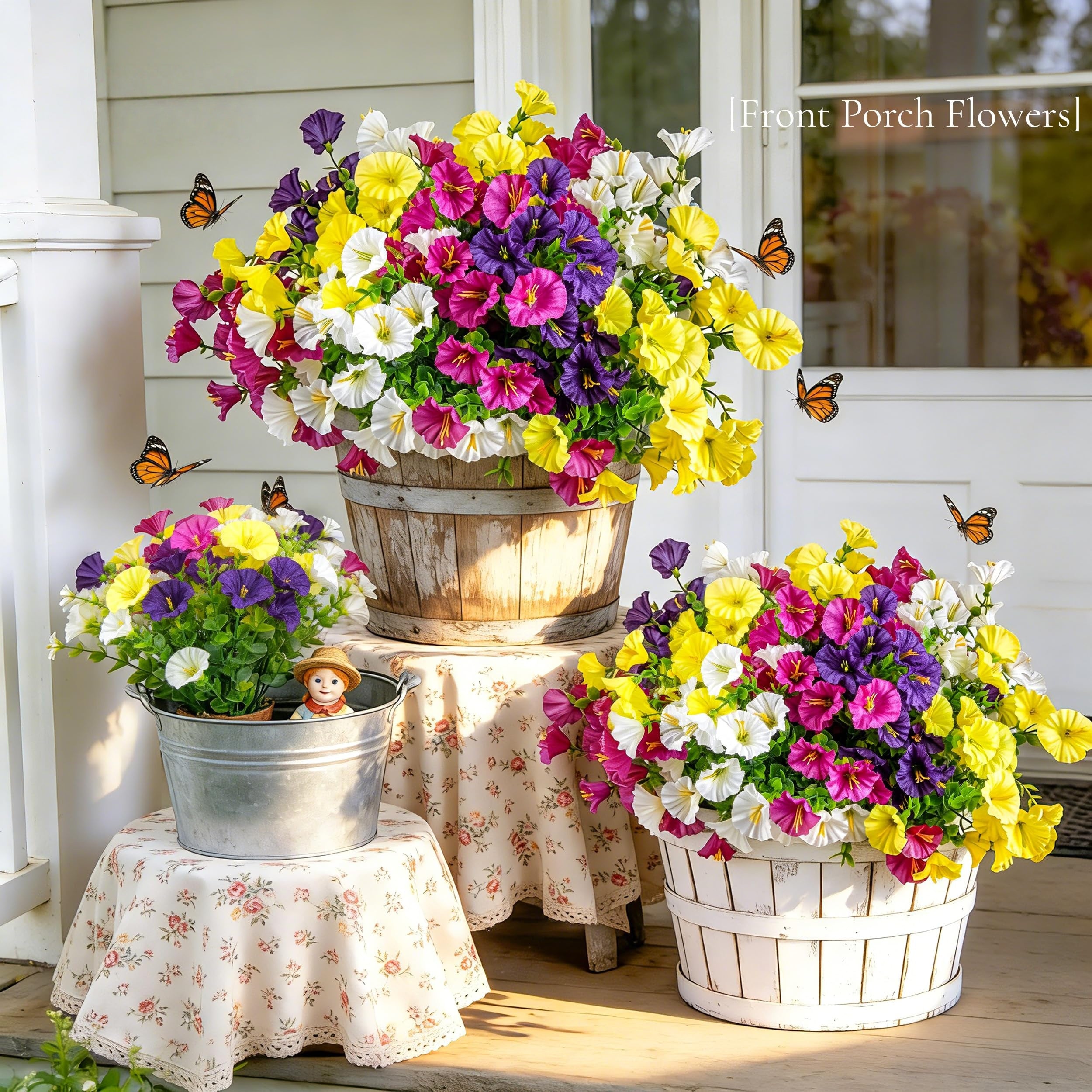 🔥Hot Sale 60% OFF🔥UV Resistant Artificial Petunias Flowers