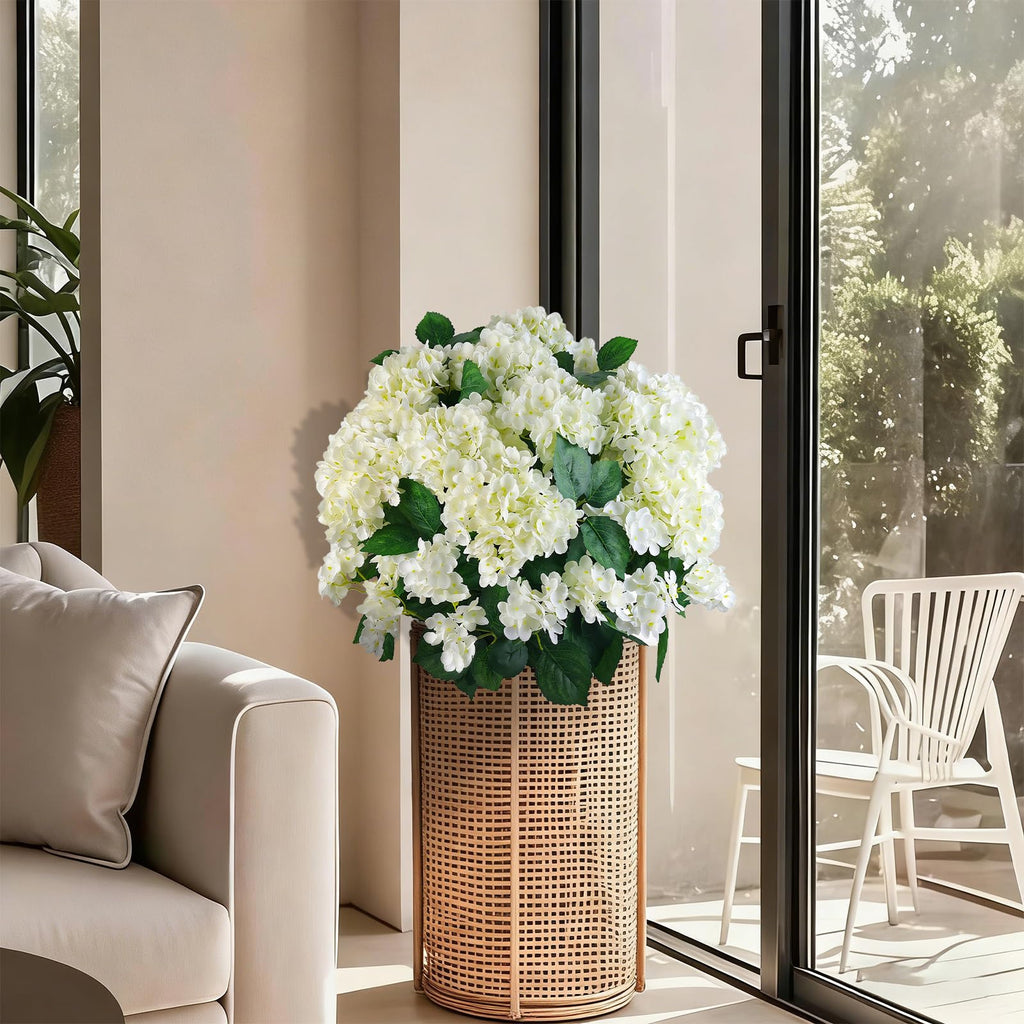 ğŸ”¥Last Day 70% OFFğŸ”¥Artificial Outdoor Hydrangea Flowers - UV resistant, Waterproof, Windproof